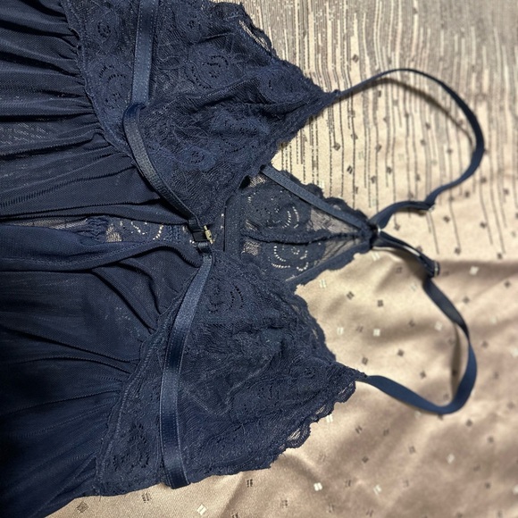 Blue Sheer Lingerie S - Picture 3 of 11